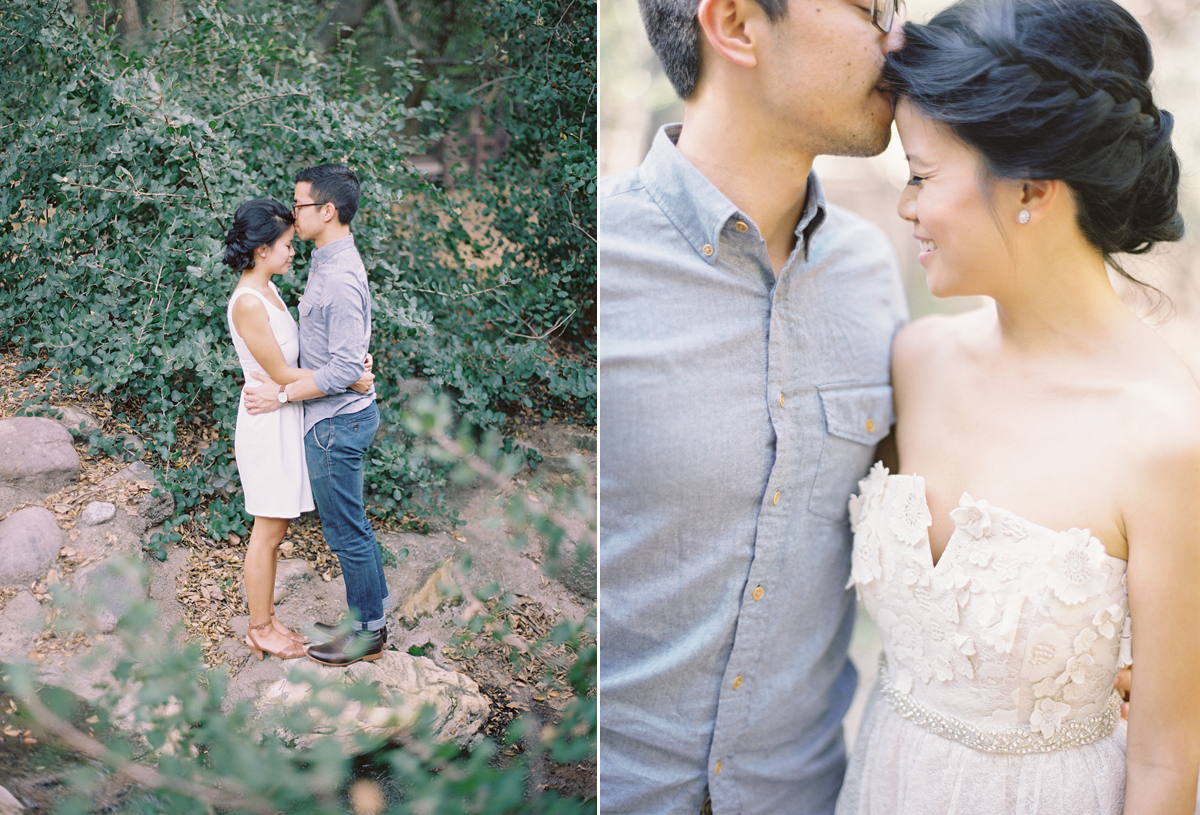 forest engagement session the great romance photo