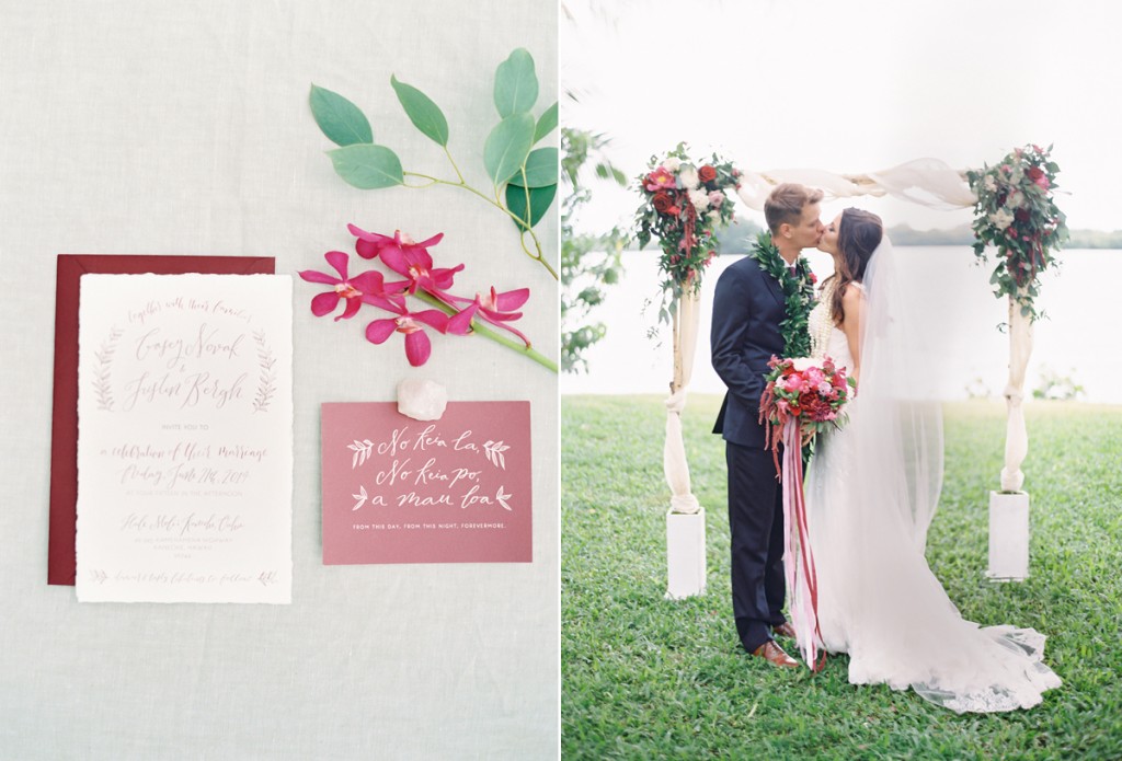 the great romance photo //  hawaii oahu kualoa ranch wedding