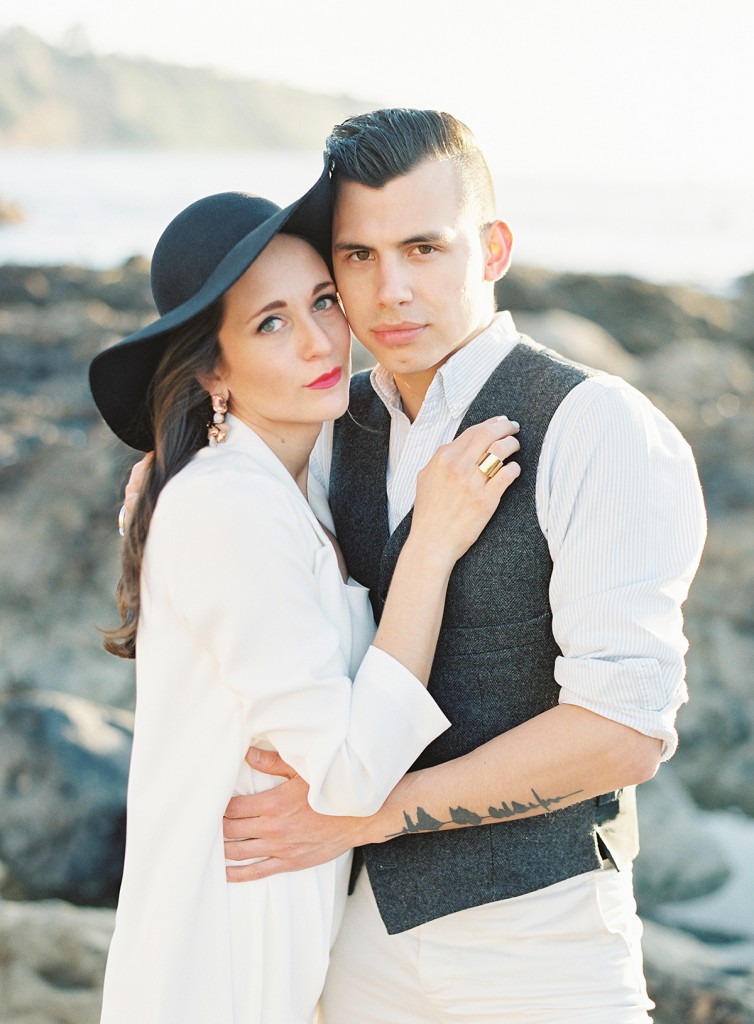 palos verdes rocky ocean engagement