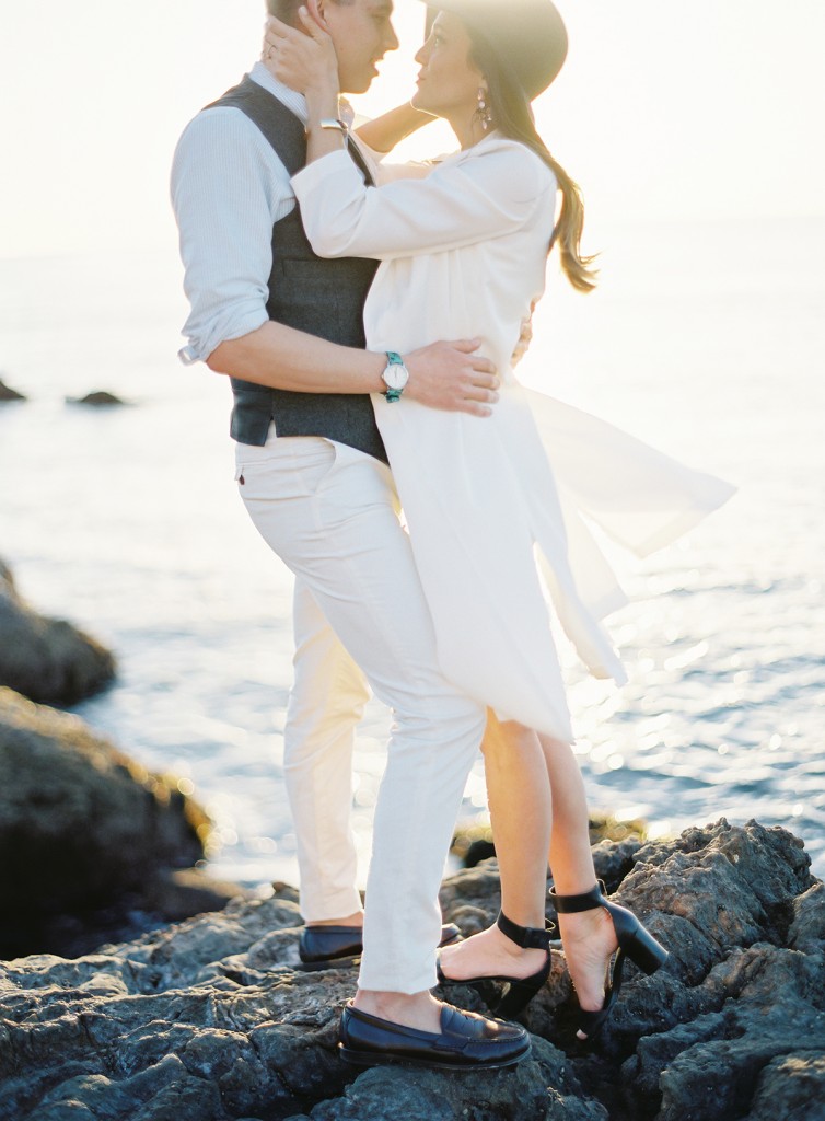 palos verdes rocky ocean engagement