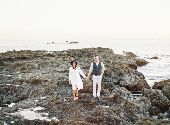 palos verdes rocky ocean engagement