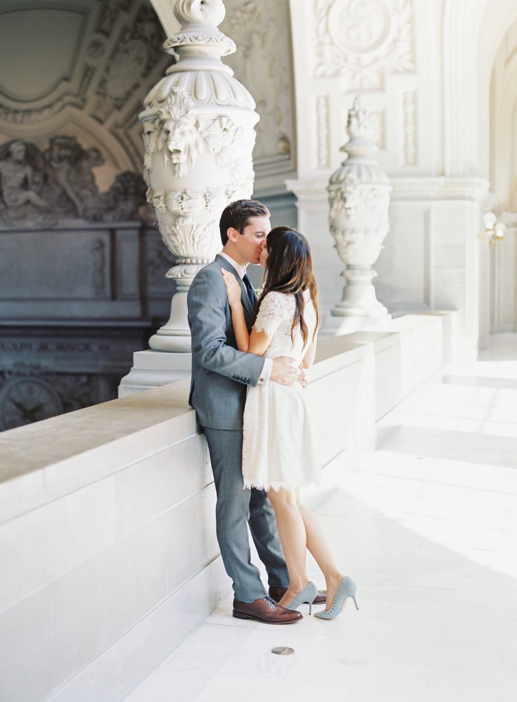 sf city hall elopement | the great romance photo