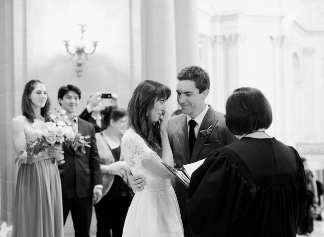 sf city hall elopement | the great romance photo